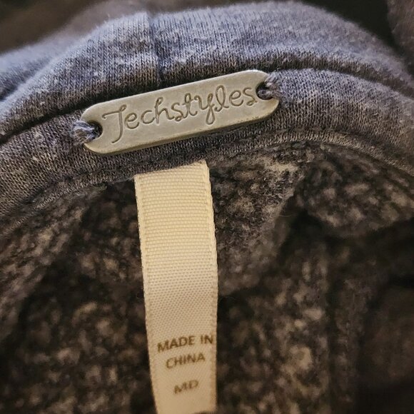 Techstyles Duke’s La Jolla California Hoodie Women’s Medium Blue Pullover Sweats - Picture 10 of 10